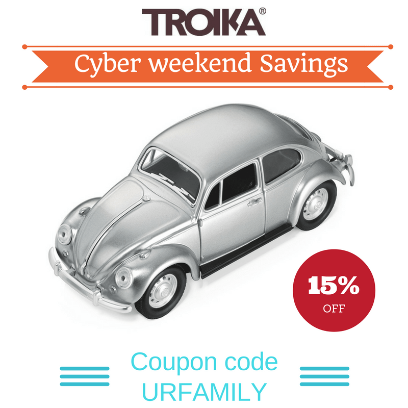 Cyber Weekend Savings on Troika's Award Winning Accessories