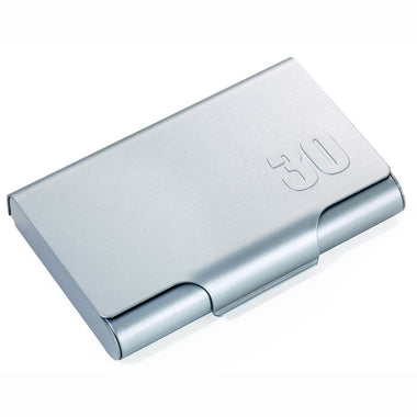 Troika Jumbo 30 Business Card Case with Number Emboss. Troika Item CDC78/TI