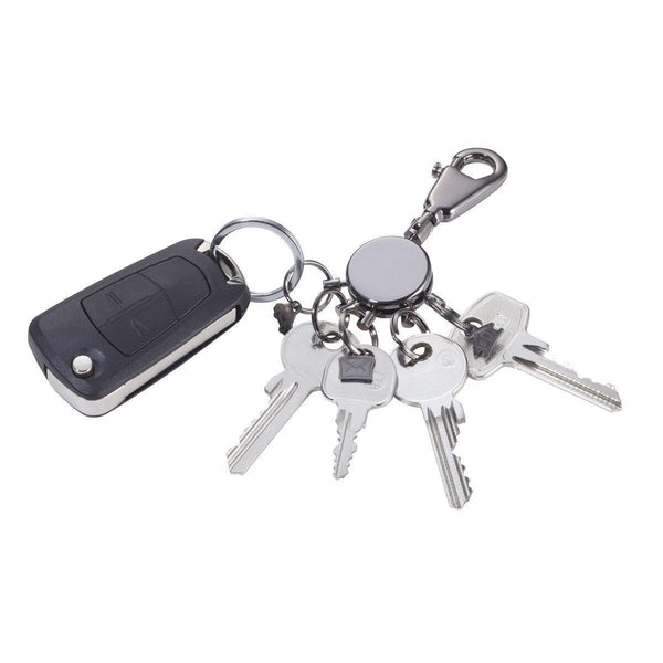 Troika Patent Key Chain with Mail House and Car Charms | Troikaus.com