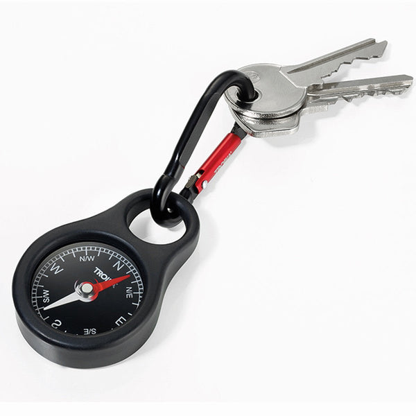 Aluminium-Kompass-Schlüsselanhänger – Wasserdichter Taschenkompass Für Outdoor, Camping & Abenteuer – Mit Karabiner, Militärgrün