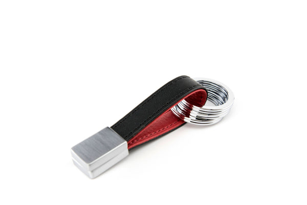 Troika Twister Quick Release Strap Keychain with Three Rings