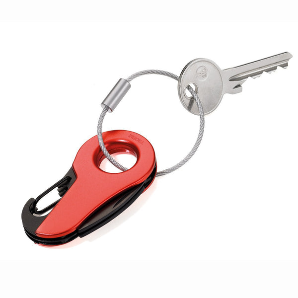 Toolbert Pocket Tool with wire keyloop in a variety of colors