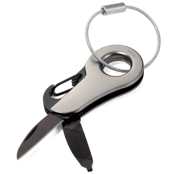 Toolbert Pocket Tool with wire keyloop in a variety of colors