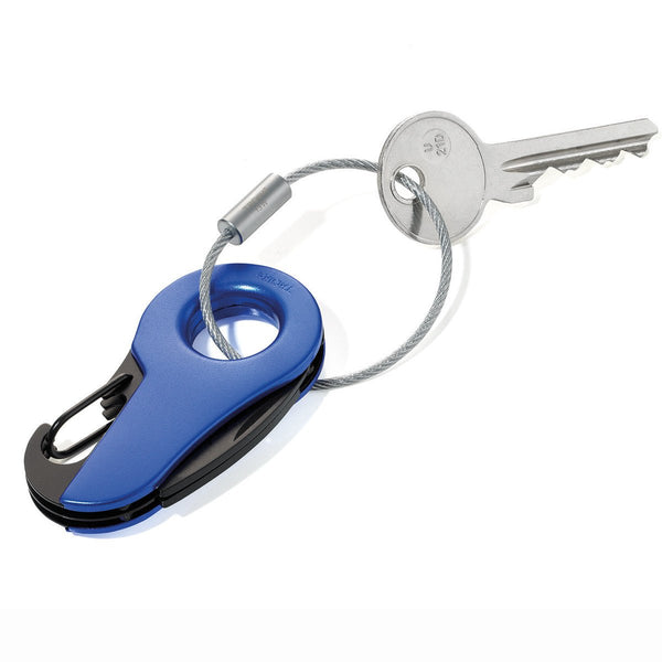 Toolbert Pocket Tool with wire keyloop in a variety of colors