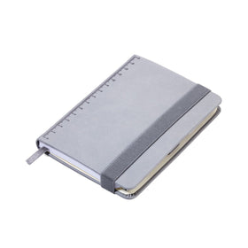 Troika NPP Slimpad A6 Hard Cover Dot Grid Notebook with Slim Construction Pen TitaniumGrey