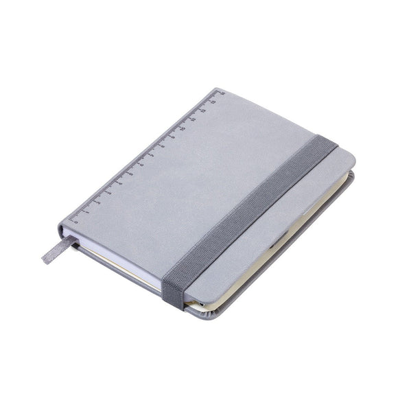 Troika NPP Slimpad A6 Hard Cover Dot Grid Notebook with Slim Construction Pen TitaniumGrey