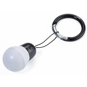 Troika Bag Light LED Keychain Lightbulb in black. Item  TOR22/BK 