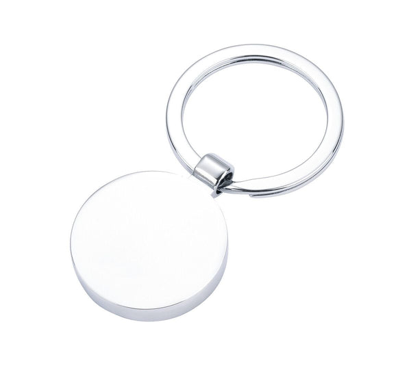 Troika BASKETBALL Keychain – Round Metal Cast Design