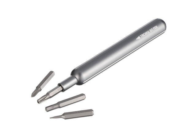 Troika BIT PEN TOWER 31 – Precision Bit Set with Aluminum Stand