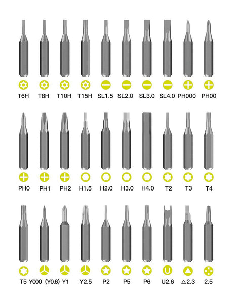Troika BIT PEN TOWER 31 – Precision Bit Set with Aluminum Stand