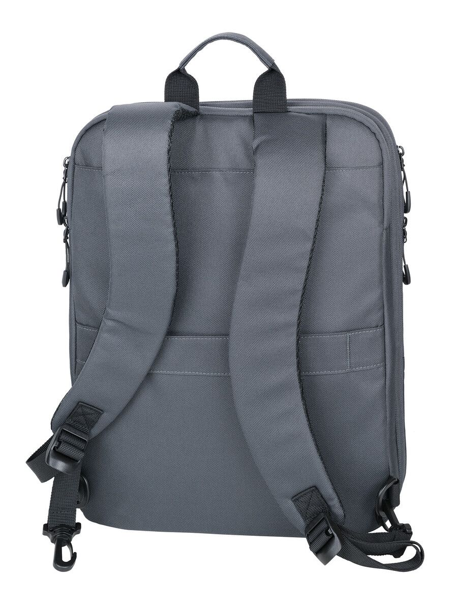 Troika Blue Cycle Expandable Laptop Backpack Troika Blue Cycle Expandable Laptop Backpack