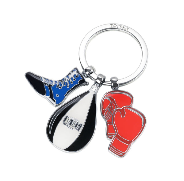 Troika BOXEN, Keychain with Three Boxing Charms