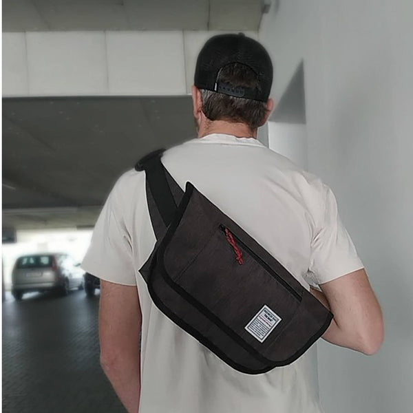 Troika Business Cross Body Bag with Many Pockets