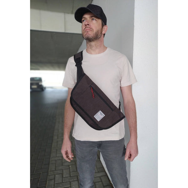 Troika Business Cross Body Bag with Many Pockets