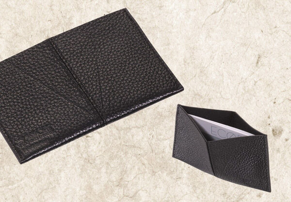 Troika Business Lederfalter Leather Business Card Holder