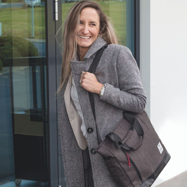 Troika Business Shoulder Bag with Padded Laptop Sleeve