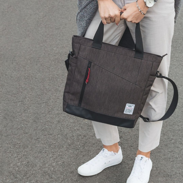 Troika Business Shoulder Bag with Padded Laptop Sleeve