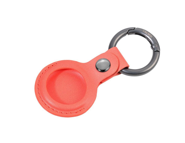 Troika Carabiner Ring with AirTag Cover in Black, Yellow, Blue and Red