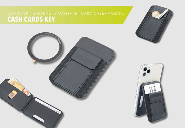Troika CASH CARDS KEY – MagSafe® Wallet with Card, Cash & Key Storage