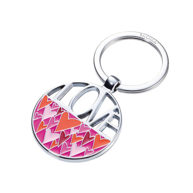 Troika Item KR19-02/CH Circle of Love Pendant Charm Key-ring with  Love and Hearts