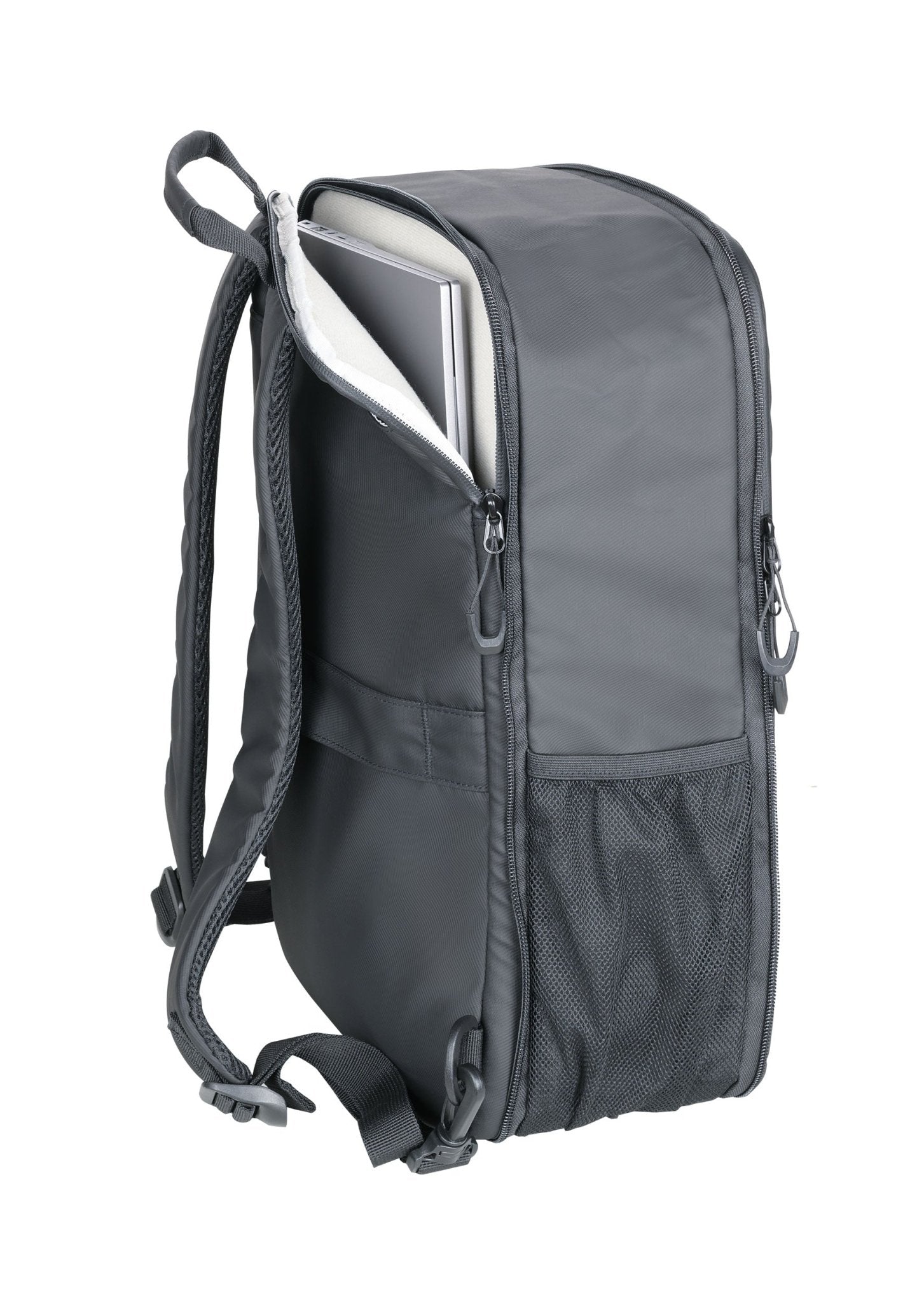 brenthaven expandable trek laptop backpack Troika City Expandable Tarpaulin Laptop Backpack
