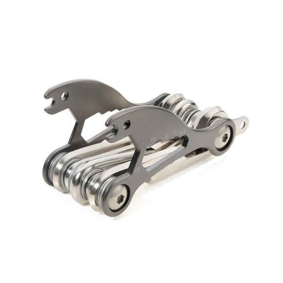 Troika Compact Bicycle Multi-Tool in Titanium Finish