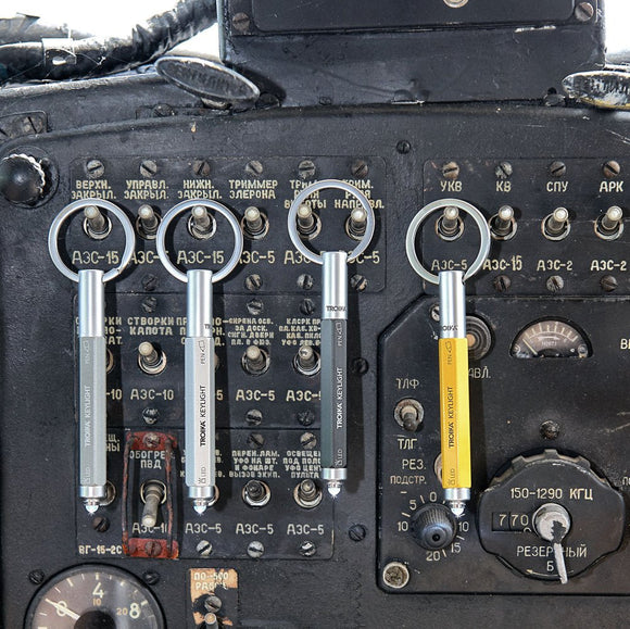 Troika Construction Micro LED Key-light Pen Keychain