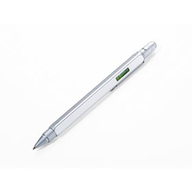 Troika Construction Pen Square in Silver Showing Level