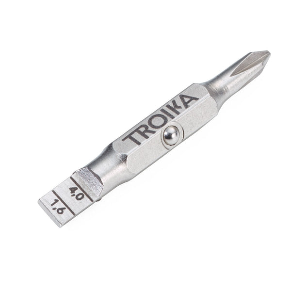 Troika Construction Pen VW T1 Camper Tire Profile Set-Showing Mini Tool with Phillips head screwdriver and tire profile depth tool