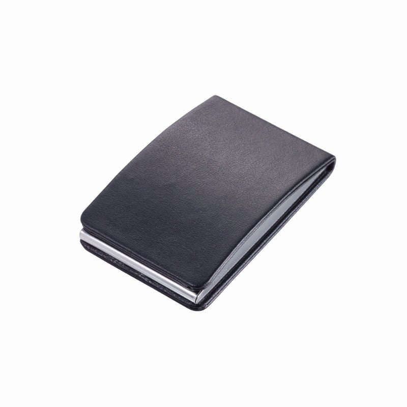 business card sleeve holder Troika Curved Business Card Case Red Pepper