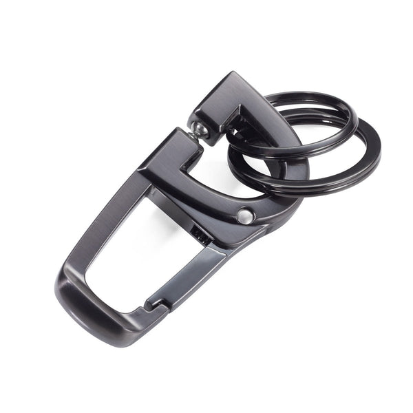 Troika D-Click Click-lock Carabiner Keyring