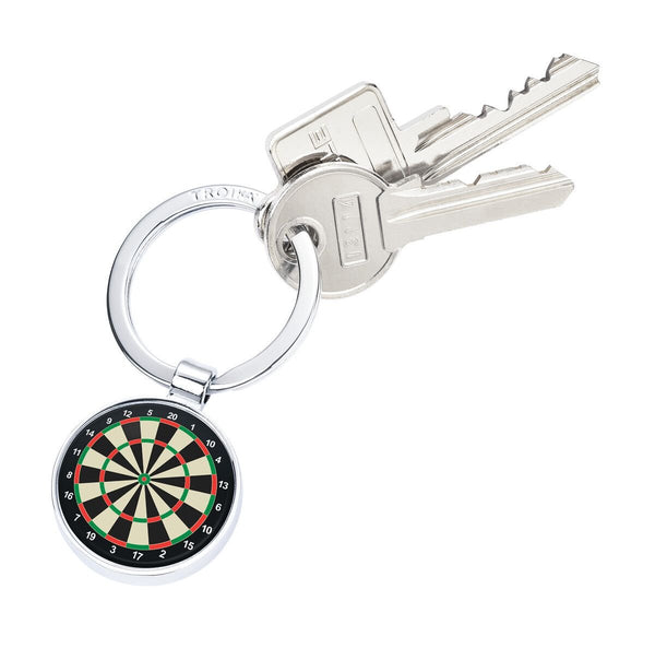 Troika DARTS Keychain – Round Metal Cast Design