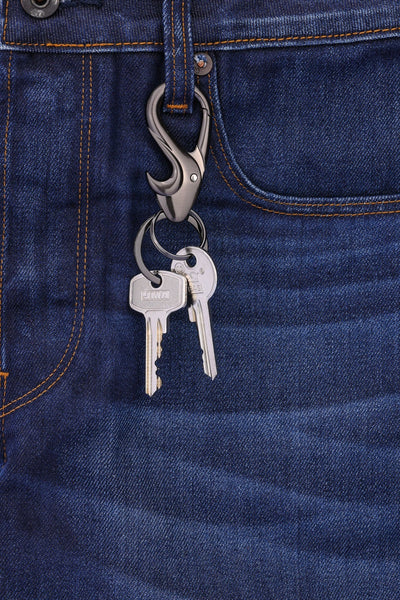 Troika DROP, Carabiner Double Ring Keychain Bottle Opener