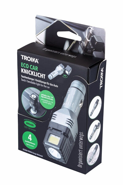 Troika ECO CAR KNICKLIGHT Rechargeable Bendable Car Flashlight Emergency Tool