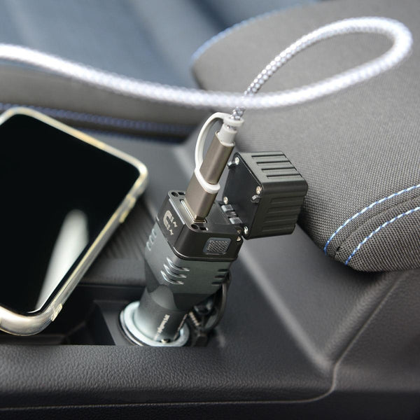 Troika ECO CAR KNICKLIGHT Rechargeable Bendable Car Flashlight Emergency Tool