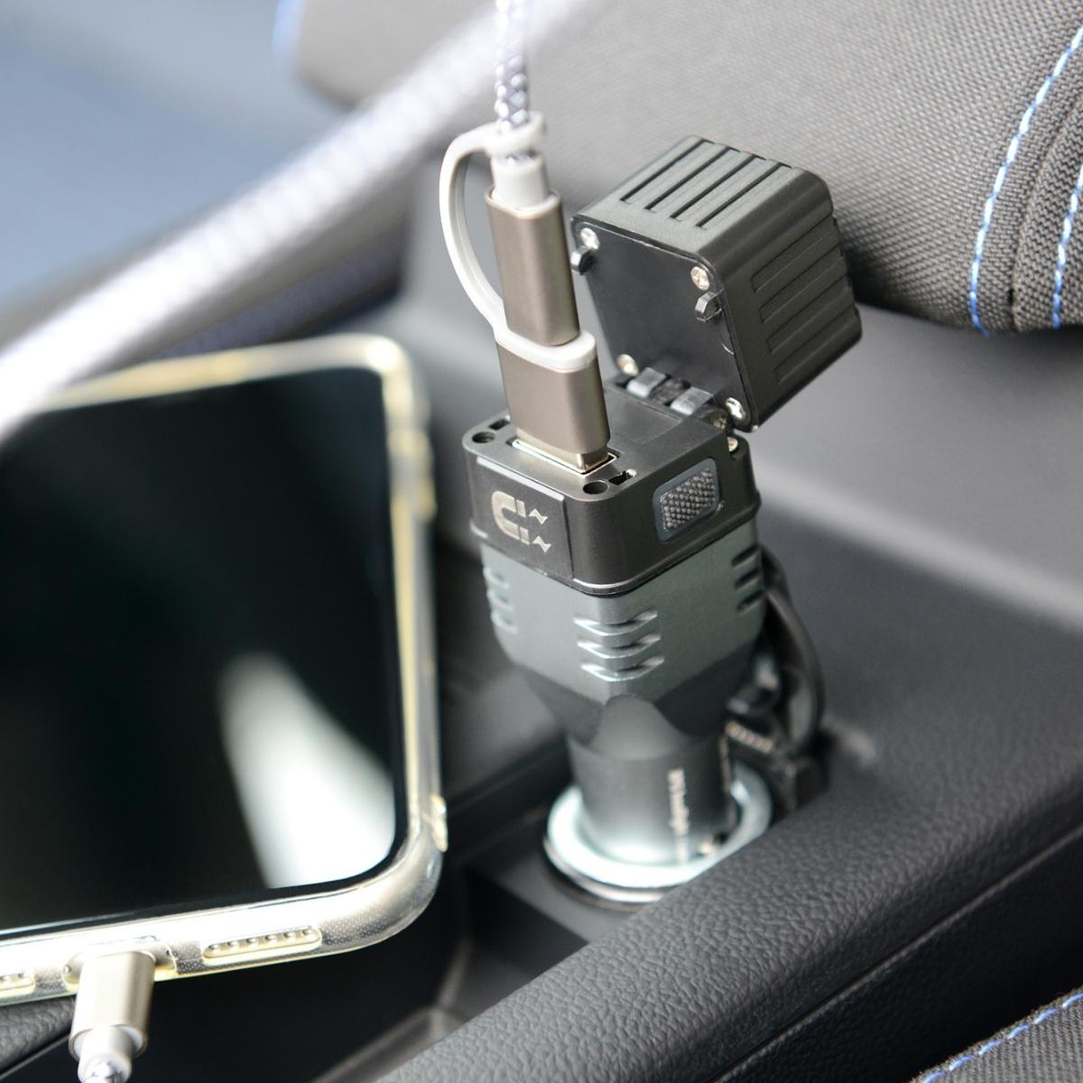 best rechargable flashlight car mount Troika Bendable USB Rechargeable Multi-Function Flashlight Black