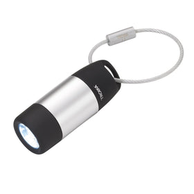Troika Eco-Charge LED mini rechargeable flashlight Key-ring