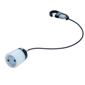 Troika Eco-Friendly USB Rechargeable Lantern With Carabiner Clip, LAT60/BK