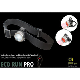 Troika Eco Run Pro Rechargeable Multi Function LED Running, Cycling and Head Lamp
