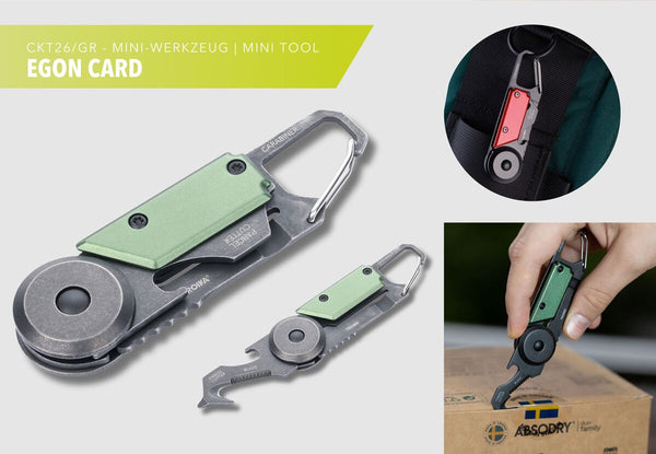 Troika EGON Pocket 5 Function Multi-Tool With Safety Parcel Knife