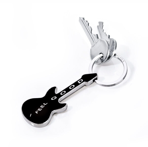 Troika Electric Guitar Charm Keychain