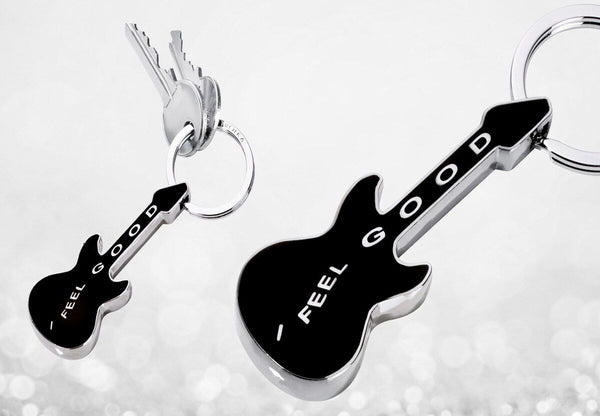 Troika Electric Guitar Charm Keychain