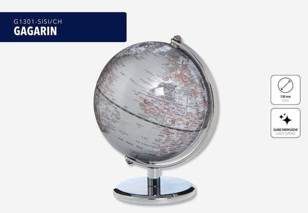Troika GAGARIN Mini Globe – 5 Inch with Metal Base