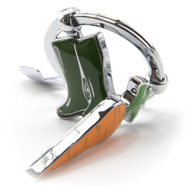 Troika Garden Love Gardening Themed Charm Keyring