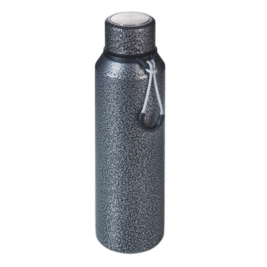 Troika VAC23/TI Geysir Hot Cold Water 24 Oz. Bottle with rough-hammered design