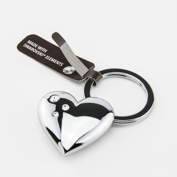 Troika Girl's Best Friend 3D Heart Key Ring | Troikaus.com