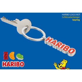 Troika Haribo Candy Logo Charm Keychain