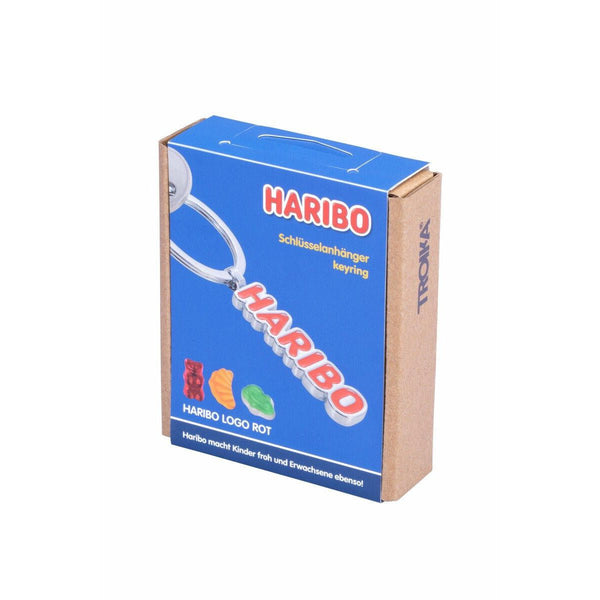 Troika Haribo Candy Logo Charm Keychain