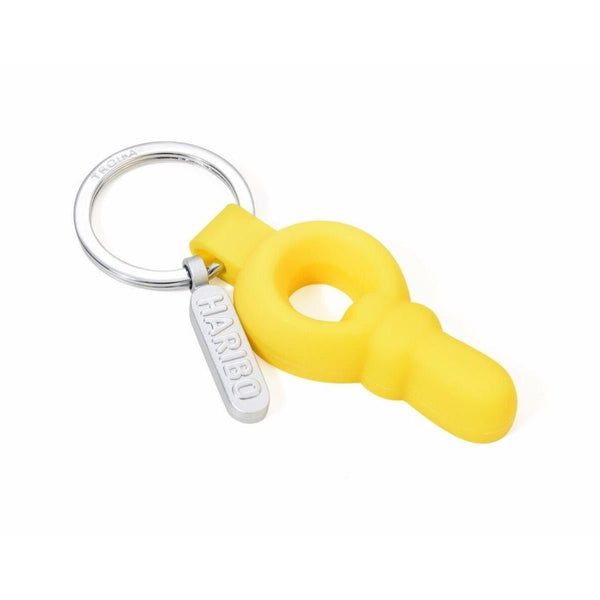 Troika Haribo Pacifier in Red Green or Yellow Charm Keychain