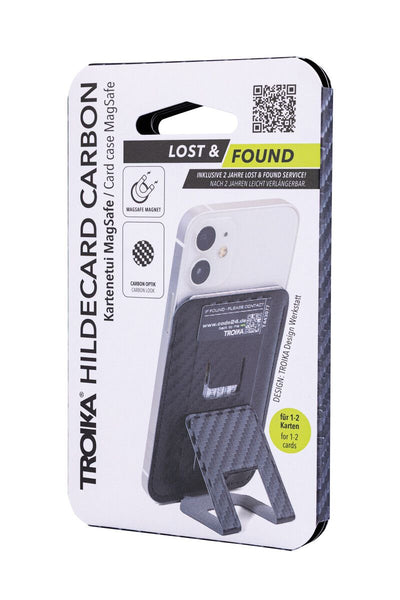 Troika HILDECARD MagSafe IPhone Card Case and Stand